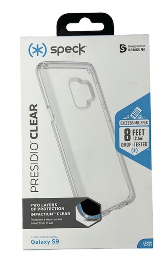 [109510-5085] Speck Presidio | Samsung Galaxy S9 - Clear