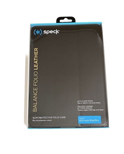 [111060-1050] Speck Balance Folio Leather | iPad Pro 10.5 - Black