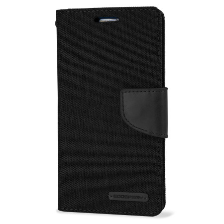 [BC-31866] [B2-1]  Mercury Canvas Diary | Oppo R9 Plus - Black