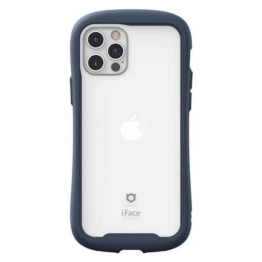 [BC-31895] Original Korean iFace Reflection Back Glass | iPhone 12/12 Pro (6.1) - Navy