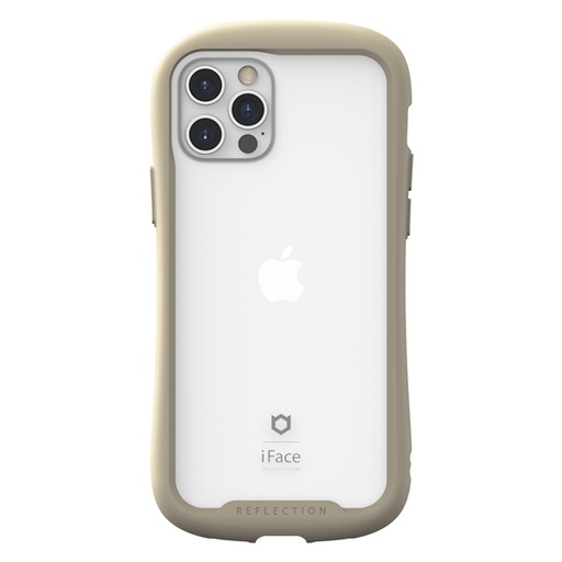 [BC-31898] Original Korean iFace Reflection Back Glass | iPhone 12/12 Pro (6.1) - Beige