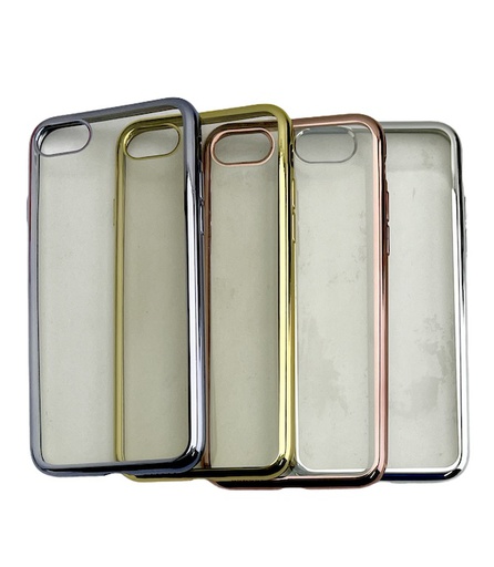 Coco Luxury Metalic Frame Jelly | iPhone 7/8/SE 2020