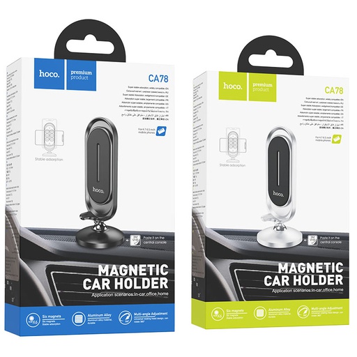 [CA78] HOCO CA78 Magnetic Phone Holder for Dashboard - Black