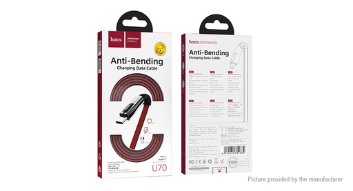 [U70R] Hoco U70 | Anti-Bending Charging Data Cable