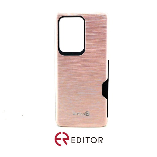 [BC-32062] Editor Illusion w/ Card Slot | Samsung Galaxy A52 – Rose Gold