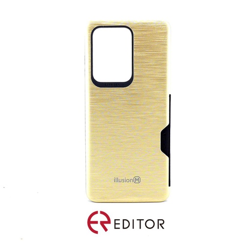 [BC-32063] Editor Illusion w/ Card Slot | Samsung Galaxy A52 – Gold