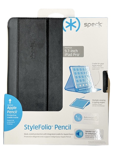 [77643-B565] Speck StyleFolio Pencil | Apple iPad Pro 9.7 - Black