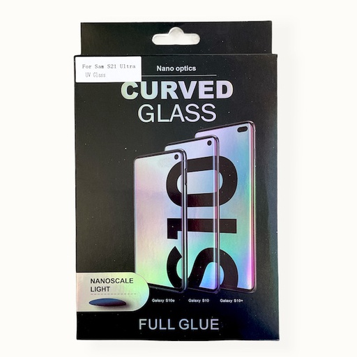[BC-32101] Nano Optics UV Glue Curved Glass | Samsung S21 Ultra