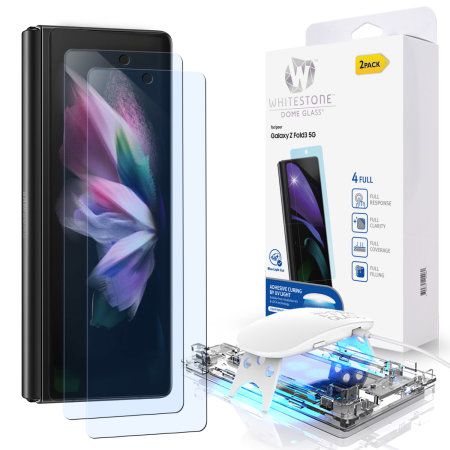 [BC-32131] Whitestone Dome Samsung Galaxy Z Fold 3 Screen Protector - 2 Pack