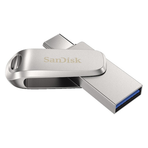 [BC-32145] Sandisk Dual Drive Luxe | Reversable USB-A - USB Type-C 150MB/s - 128 GB
