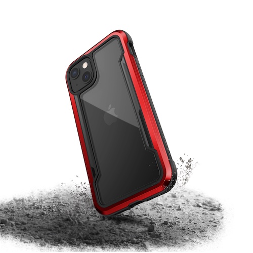 [370403819002] X-doria Raptic Shield Pro | iPhone 14/13 (6.1) - Red AntiMicrobial