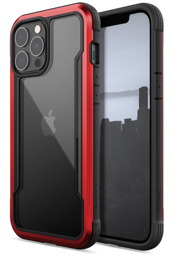 [370404019002] X-doria Raptic Shield | iPhone 13 Pro (6.1) - Red AntiMicrobial