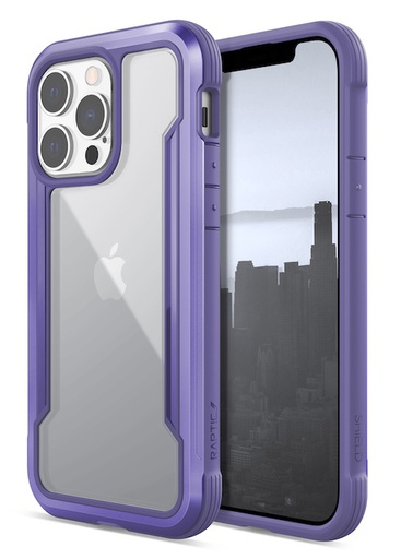 [370404018002] X-doria Raptic Shield Pro (6.1) | iPhone 13 Pro (6.1) - Purple AntiMicrobial