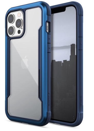 [370404114002] X-doria Raptic Shield Pro | iPhone 13 Pro Max (6.7) - Blue AntiMicrobial