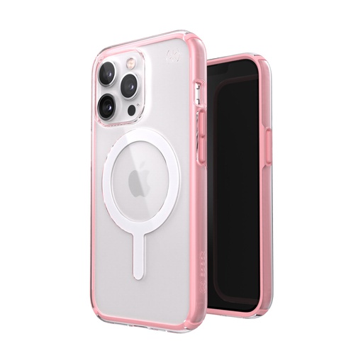 [141732-9356] Speck Perfect GEO | iPhone 13 Pro (6.1) - Magsafe - Pink/Clear