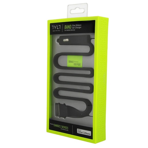 TYLT | 2.1 A iPad 30 Pins /w extra USB Port Car Charger