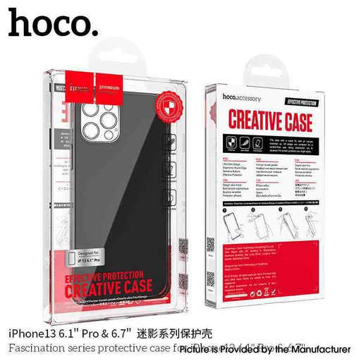 [BC-32341] Hoco Creative SF Jelly | iPhone 13/14 (6.1) - Black
