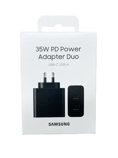 [EP-TA220] Samsung 35W PD Power Adapter Duo (USB Type-C &amp; Type-A Ports)