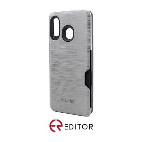 [BC-30263] Editor Illusion w/ Card Slot | Samsung A20/30 – GunMetal