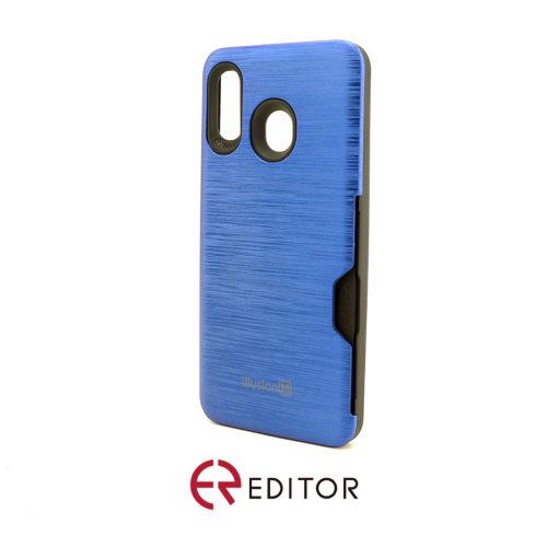 [BC-30264] Editor Illusion w/ Card Slot | Samsung A20/30 – Blue