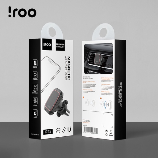 [R23] iRoo R23 | Super Strong Magnetic Air Outlet Holder