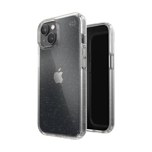 [150062-9221] Speck Presidio | iPhone 14 (6.1) - Gold Glitter