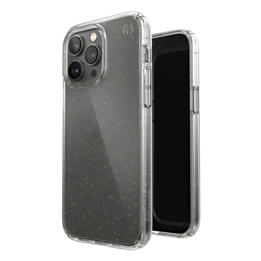 [150149-9221] Speck Presidio | iPhone 14 Pro (6.1) - Gold Glitter