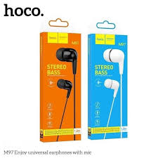 Hoco M97 | Enjoy universal Dual earphones with mic