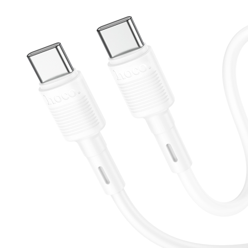 [BC-32747] Hoco X83 Victory | 60W Type-C to Type-C Cable - White