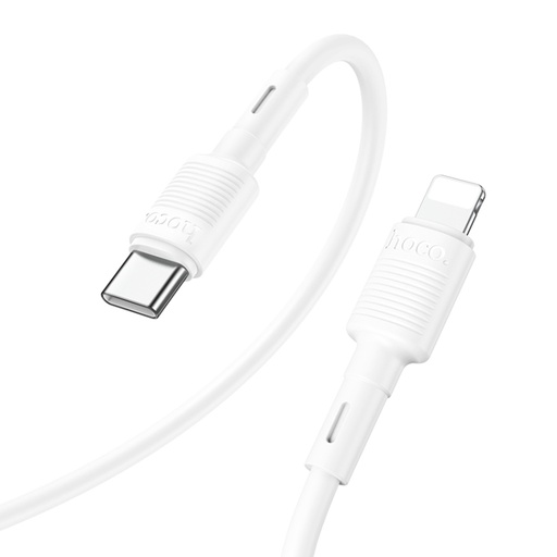 [BC-32750] Hoco X83 Victory | PD Type-C to Lightning Cable - White