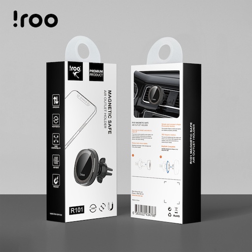 [R101] iRoo R101 MagSafe | Super Strong Magnetic Air Vent Holder