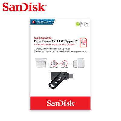 [ADDDC3-032G] Sandisk Dual Drive Go  | Dual Head [1xUSB-A,1xUSB-C] - 32GB
