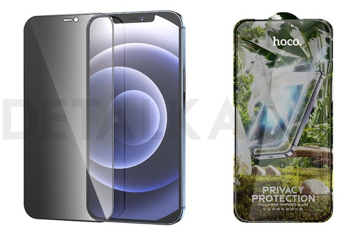 [BC-33013] Hoco G11 [PACK 25 $1.4/unit] | Full Screen PRIVACY glass set - iPhone 12 Pro Max