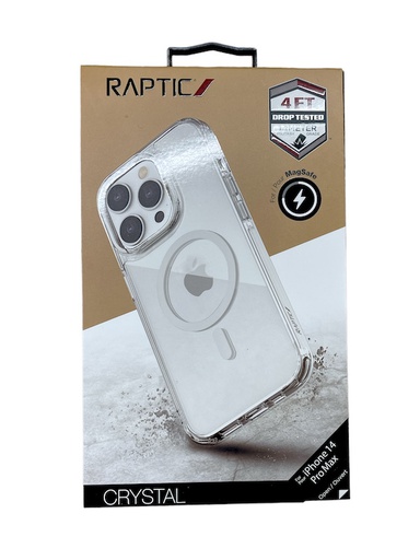 [370405202009] X-doria Raptic Crystal MagSafe | iPhone 14 Pro Max - Clear