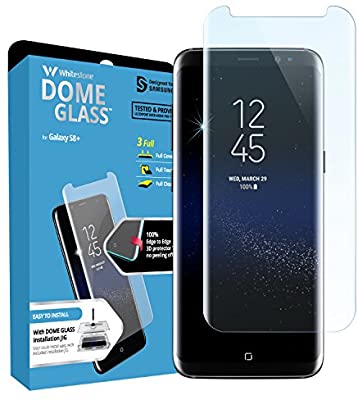 [BC-01630] Korean Whitestone UV Full Glue Dome Glass - Samsung S8 Plus