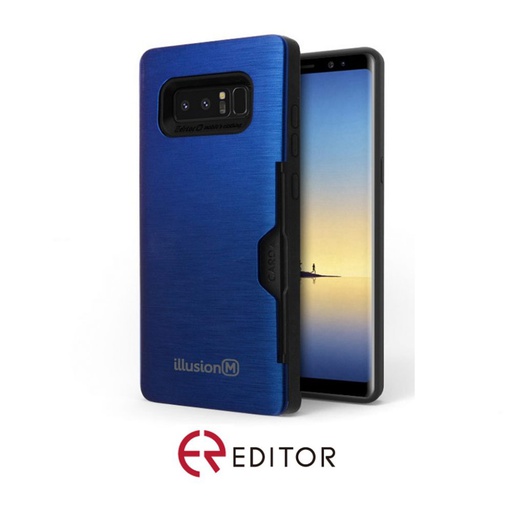 [BC-30283] Editor Illusion w/ Card Slot | Samsung S10 – Blue