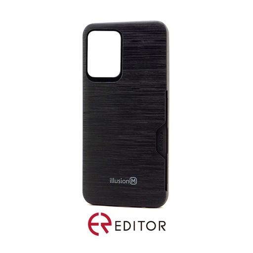 [BC-30299] Editor Illusion w/ Card Slot | Samsung S20 Plus – Black