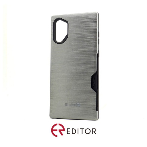 [BC-30312] Editor Illusion w/ Card Slot | Samsung Note 10 – GunMetal