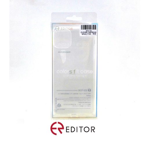 [BC-30366] Editor Transparent Capsule | iPhone XS MAX - Clear