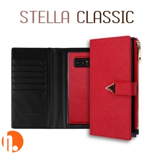 [BC-30537] Korean Stella Detachable Diary | iPhone 11 Pro (5.8) - Red
